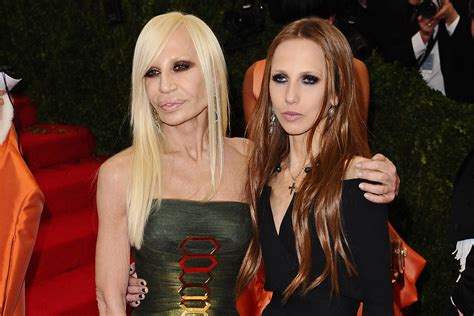 hija de donatella versace|Donatella Versace’s 2 Kids: All About Her Daughter Allegra And .